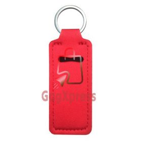 Piros Rúzstartó kulcstartó