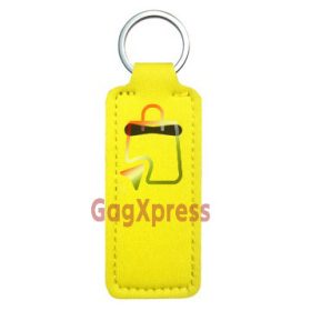 Sárga Rúzstartó kulcstartó